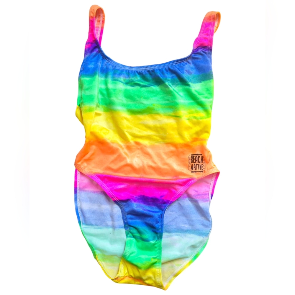 Girls Vintave Swim Suit